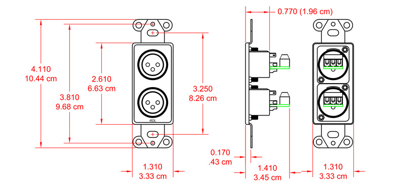 D-XLR2F